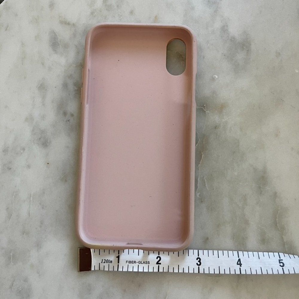 adidas "Samba Rose Snake Snap Case for Apple iPhone Xs/X - Pink - Picture 6 of 7